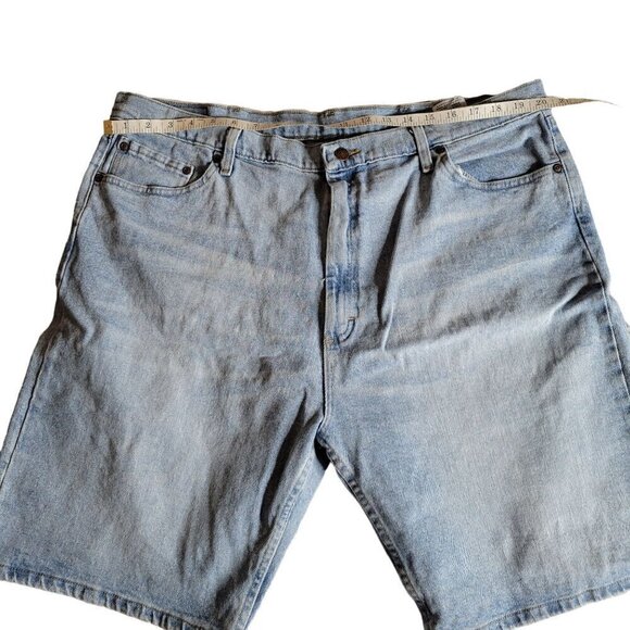 Wrangler Light Blue Denim Men's Shorts - Size 42 - Picture 1 of 6